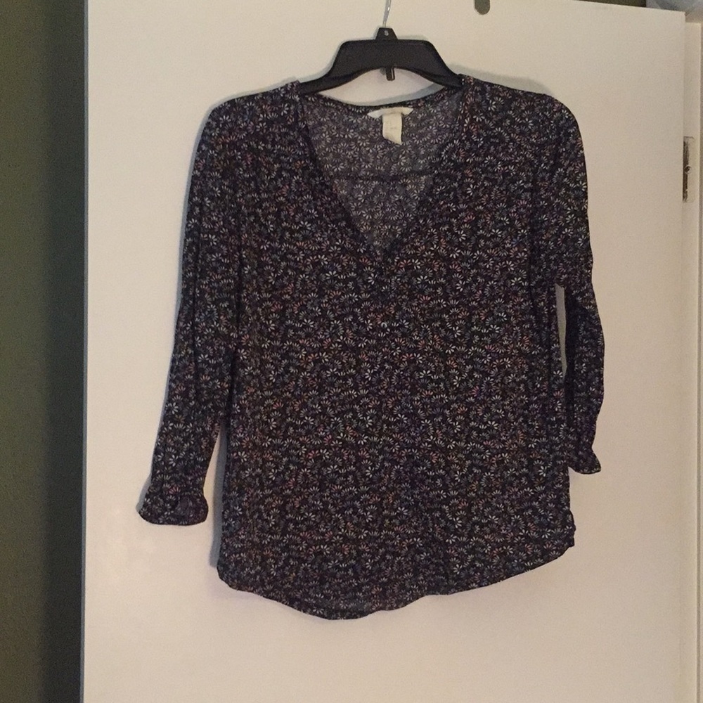 3/4 sleeve length blouse